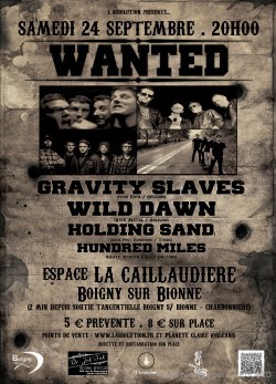 afficheWantedParty L'Assolution organise le 24 septembre à l’espace Caillaudière à Boigny-sur-Bionne pour la Wanted Party #2011, une soirée 100% Rock, punk, métal et post-rock... avec :