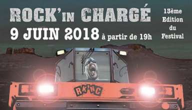 Rock in chargé 2018 #13 édition du Festival qui porte bonheur ! le 9 juin 2018 au Camping du Verdeau à Chargé(37) près d'Amboise